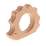 Maxbell 3PCS Eco-friendly Organic Wood Teething Holder DIY Nursing Pendant Baby Gift