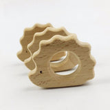 Maxbell 3PCS Eco-friendly Organic Wood Teething Holder DIY Nursing Pendant Baby Gift