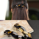 Japanese Twist Spring Hair Clip Barrette Hairpin Clamp Ponytail Jewelry 1