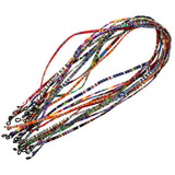 12Pcs Colorful Color Random Fashion Eyeglass Chain Sunglass Holder Strap Lanyard Spectacles Sport Neck Rope