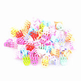 48 Pieces Lady Girls Mini Hair Claws Clamps Clips Hair Grips Crab