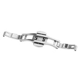 Maxbell Butterfly Deployment Buckle Wristwatch Straps Clasps Stainless Steel 17x5mm