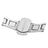 Maxbell Butterfly Deployment Buckle Wristwatch Straps Clasps Stainless Steel 17x5mm