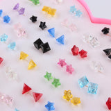Maxbell 36 Pairs Cute Stud Set Love Heart Box Girls Imitation Zircon Earring Studs