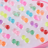 Maxbell 36 Pairs Cute Stud Set Love Heart Box Lady Girls Crystal Ball Earring Studs