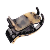 Women Leopard Hair Barrette Hair Clips Leopard Acetate Headwear Light Brown