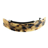 Women Headwear Leopard Hair Barrette Hair Clips Ponytail Holder Light Brown