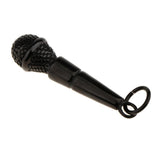 Maxbell Mens Hip Hop Rock Roll Stainless Steel Microphone Music Pendant for Necklace