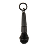 Maxbell Mens Hip Hop Rock Roll Stainless Steel Microphone Music Pendant for Necklace