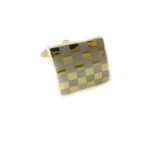 Maxbell 2pcs Mens Classic Checkered CuffLinks French Shirts Buttons Cuff Links
