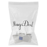 Max Men's Shirt Cufflinks Crystal Brass CuffLinks Holiday Gifts Rectangle