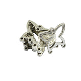 Maxbell 50Pcs Earrings Chandelier Hollow Butterfly Frame Connector Charms DIY Making