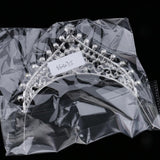Maxbell Royal Flower Crystal 3A Zircon Crown Tiara Wedding Bridal Headband Hair Accessories