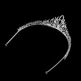 Maxbell Wedding Tiara Rhinestones Crystal Bridal Headband Pageant Princess Crown
