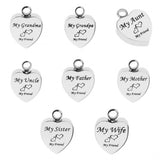 Maxbell Stainless Steel Cremation My Friend Heart Urn Pendant Keepsake My Grandma