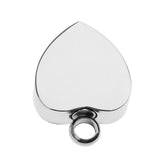 Maxbell Stainless Steel Cremation My Friend Heart Urn Pendant Keepsake My Father