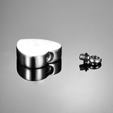 Maxbell Stainless Steel Cremation My Friend Heart Urn Pendant Keepsake My Wife