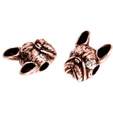 Maxbell Vintge Craft Loose Metal Beads Fancy Bracelet Necklace Beads Bronze