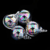 Maxbell Colorful Glass Balls DIY Charms Pendant Round Ball Crafts Ornaments 14mm
