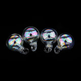 Maxbell Colorful Glass Balls DIY Charms Pendant Round Ball Crafts Ornaments 14mm