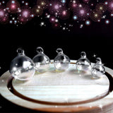 Maxbell Colorful Glass Balls DIY Charms Pendant Round Ball Crafts Ornaments 18mm