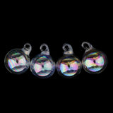 Maxbell Colorful Glass Balls DIY Charms Pendant Round Ball Crafts Ornaments 18mm
