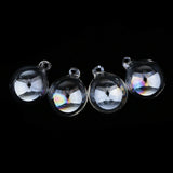 Maxbell Colorful Glass Balls DIY Charms Pendant Round Ball Crafts Ornaments 25mm