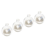 Maxbell Colorful Glass Balls DIY Charms Pendant Round Ball Crafts Ornaments 25mm