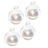 Maxbell Colorful Glass Balls DIY Charms Pendant Round Ball Crafts Ornaments 25mm