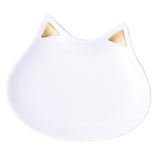 Maxbell Cute Cat Shape Dish Tray Plate Earrings Necklace Jewelry Display Organizer