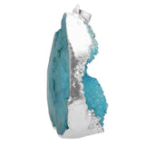 Max Charm Agate Quartz Necklace Stone Crystal Jewelry Accessory  Blue