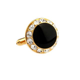 Maxbell Fashion Mens Brass Business Cufflinks Wedding Party Festival Gift  Gold