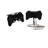 Maxbell Unique Men Multicolor Hand Shank Cufflinks Business Shirt Cufflinks  Black