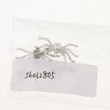 Maxbell 1 Pair Halloween Punk Sexy Spider Stainless Steel Nipple Bar Ring Shield