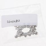 Maxbell 1 Pair Half Circle Skull Head Cluster Dangle Nipple Mamilo Ring Blue