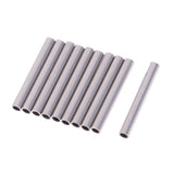 Maxbell 10 Pieces Silver Stainless Steel Tubes Watch Band Strap Tube Accessory 26mm