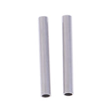 Maxbell 10 Pieces Silver Stainless Steel Tubes Watch Band Strap Tube Accessory 26mm