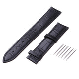 Maxbell Casual Men PU Soft Leather Watch Band Straps Wristband Replacement 16X14mm