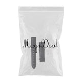 Maxbell Casual Men PU Soft Leather Watch Band Straps Wristband Replacement 16X14mm