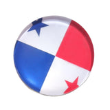 Maxbell Round Buttons 32 Teams National Flag Football Fans Brooch Panama