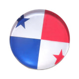 Maxbell Round Buttons 32 Teams National Flag Football Fans Brooch Panama