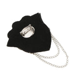 Maxbell Trendy British Style Retro Costume Farbic Brooches Pin Badge Corsages Silver