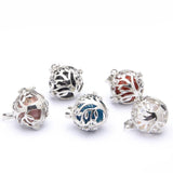 Maxbell Tree of Life Copper Beads Cage Locket Pendant for Necklace Bracelet Alabastro