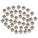 Maxbell 100 Pieces Pumpkin Shape Beads Loose Spacer Beads DIY Handmade Crafts