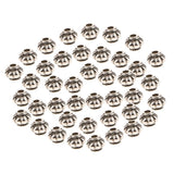 Maxbell 100 Pieces Pumpkin Shape Beads Loose Spacer Beads DIY Handmade Crafts