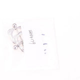 Maxbell 1 Pair Rhinestone Square Geometric Shield NippleRing Mamilo Jewerlry 14g