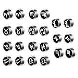 Maxbell Constellation Earrings Clips Stainless Steel Punk Magnet Ear Studs Scorpio