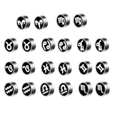 Maxbell Constellation Earrings Clips Stainless Steel Punk Magnet Ear Studs Scorpio