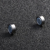 Maxbell Constellation Earrings Clips Stainless Steel Punk Magnet Ear Studs Aquarius