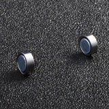 Maxbell Constellation Earrings Clips Stainless Steel Punk Magnet Ear Studs Libra